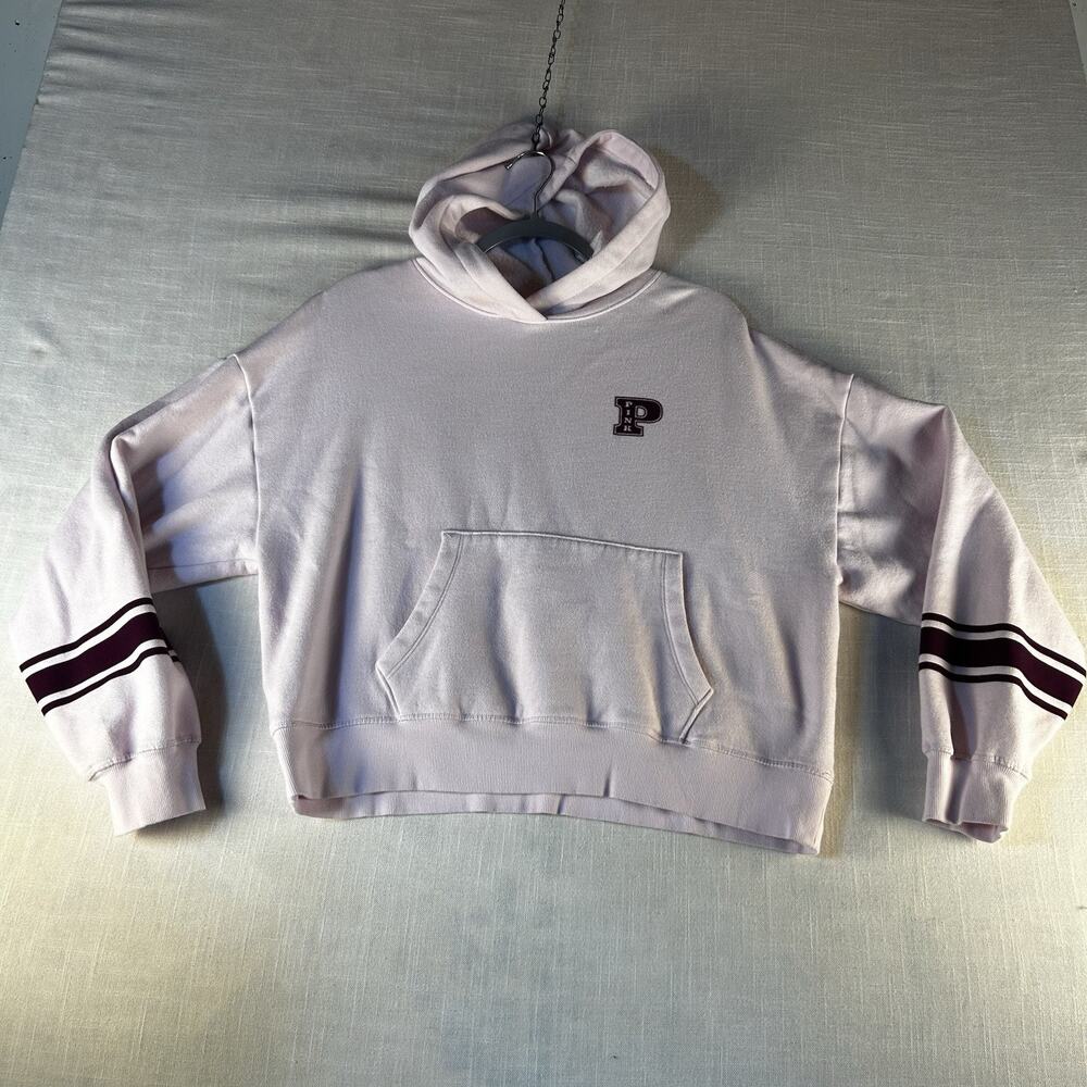 Victoria's Secret Pink M Cozy Comfy Lounge Hoodie Campus Pullover‎ Sweatshirt
